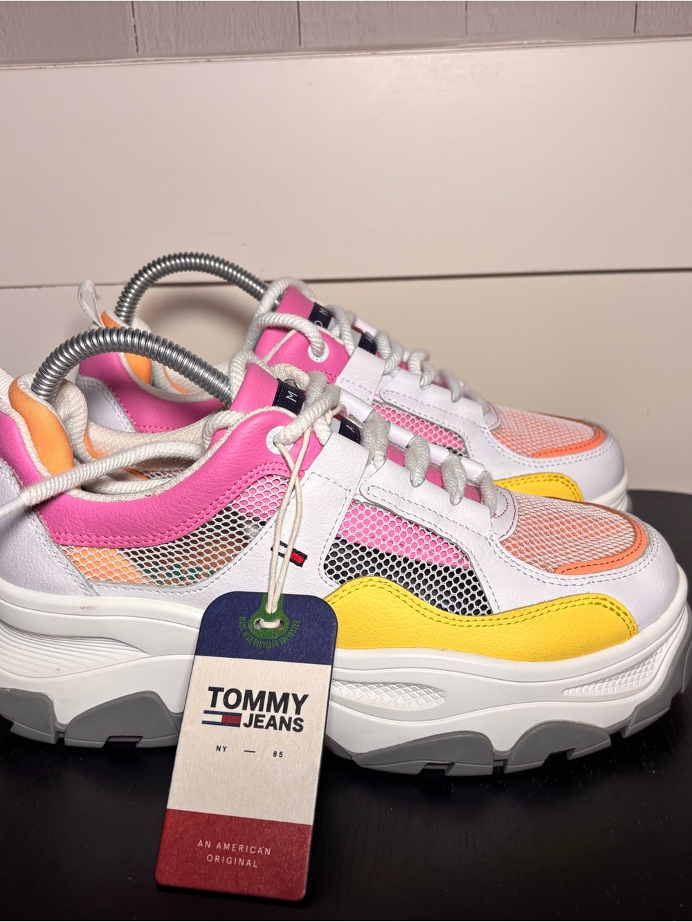 Tommy Hilfiger Women’s Colorblock Platform Sneakers